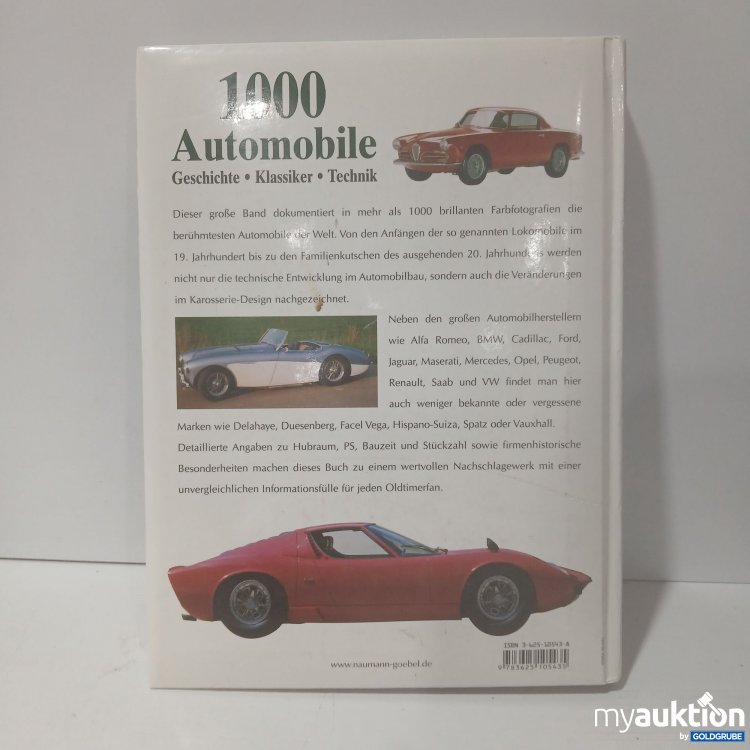 Artikel Nr. 870742 Artikel Nr. 870742: 1000 Automobile Geschichte Klassiker Technik
