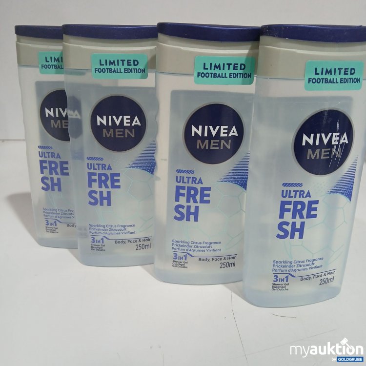 Artikel Nr. 885742: Nivea Men Ultra Fresh Body, Face & Hair je 250ml 