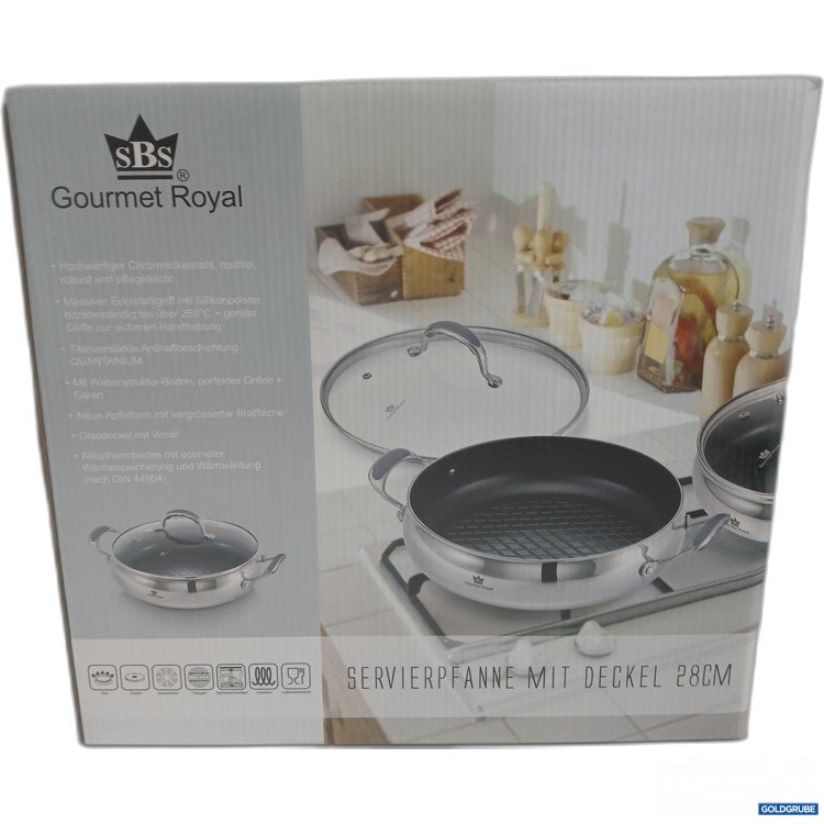 Artikel Nr. 968742: SBS Gourmet Royal Servierpfanne mit Deckel 28cm 