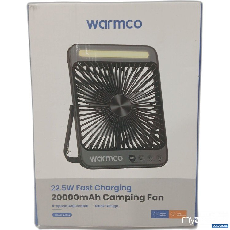 Artikel Nr. 984742: Warmco D4 Pro Camping-Ventilator 