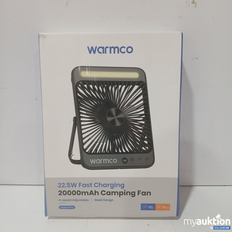 Artikel Nr. 984742: Warmco D4 Pro Camping-Ventilator 