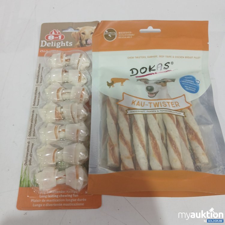 Artikel Nr. 987742: Diverse Hunde-Kau-Snacks lt. Bild 