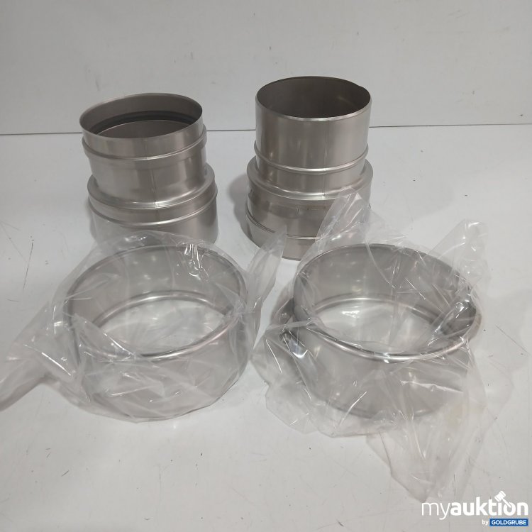 Artikel Nr. 445743: OekoSolve Anschlussset 130 horizontal f. OTi 150 D: 150mm