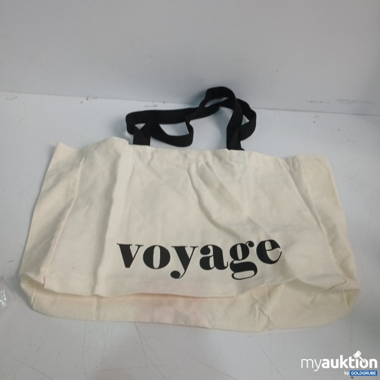 Artikel Nr. 467743: Baumwolltasche mit Aufdruck voyage