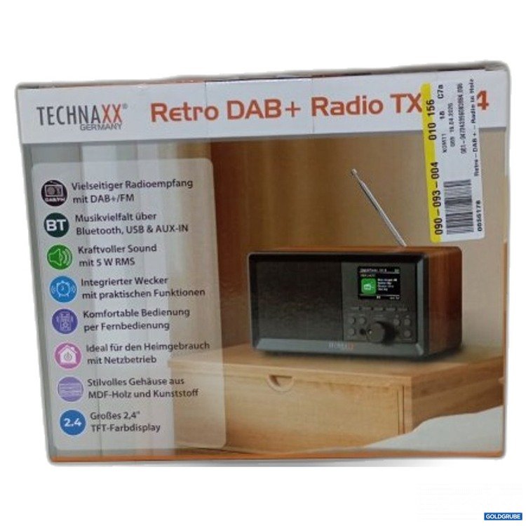 Artikel Nr. 469743 Artikel Nr. 469743: TECHNAXX Retro DAB+ Radio TX
