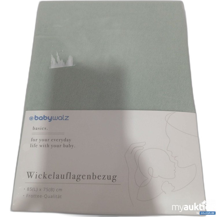 Artikel Nr. 525743 Artikel Nr. 525743: Babywalz Wickelauflagenbezug 85x75cm Frottee oliv