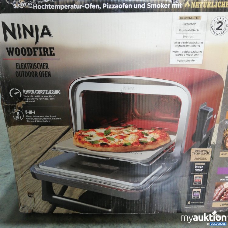 Artikel Nr. 764743 Artikel Nr. 764743: Ninja Wood Fire Elektrischer Outdoor Ofen