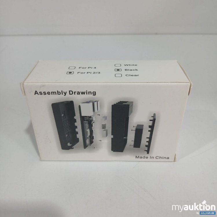 Artikel Nr. 827743 Artikel Nr. 827743: Pi Enclosure for PI 2/3 Black