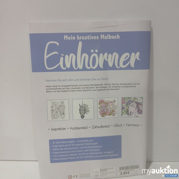 Artikel Nr. 870743 Artikel Nr. 870743: Einhörner Malbuch