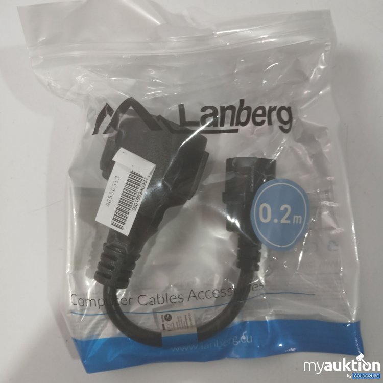 Artikel Nr. 911743: Lanberg Verlängerung des Netzkabels C14 Für Schuko