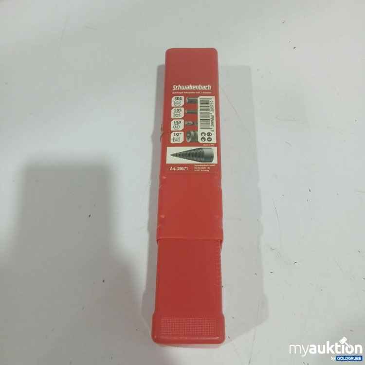 Artikel Nr. 919743: Schwabenbach Bohrkegel Holzspalter inkl. 4 Adapter