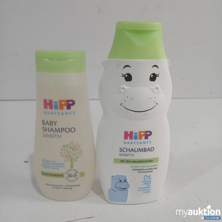 Artikel Nr. 941743: HiPP Babysanft Baby Shampoo Sensitiv 200ml und Schaumbad 300ml