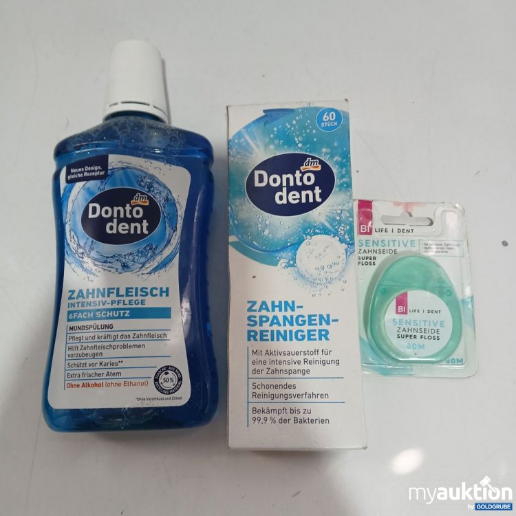 Artikel Nr. 953743: Dontodent Zahnfleisch Intensiv-Pflege Zahnspangen-Reiniger 60sk
Zahnseide 80m