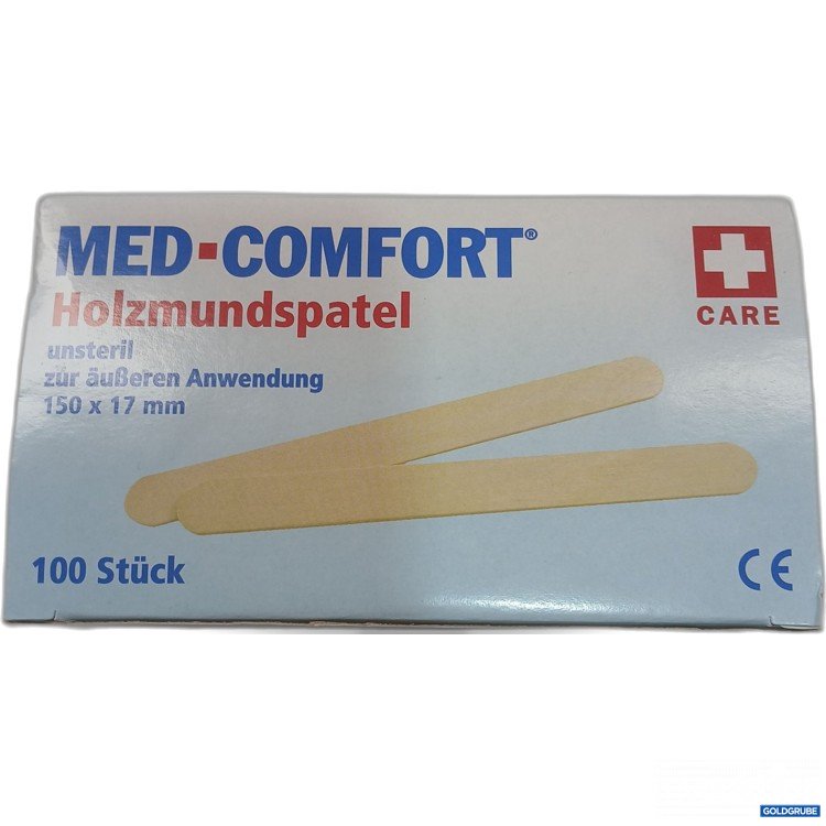 Artikel Nr. 959743: Care MED COMFORT Holzmundspatel 150 x 17 mm 100stk. 
