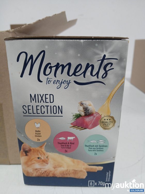 Artikel Nr. 990743: Moments Mixed Collections Huhn, Thunfisch&Rind, Thunfisch&Sardinen