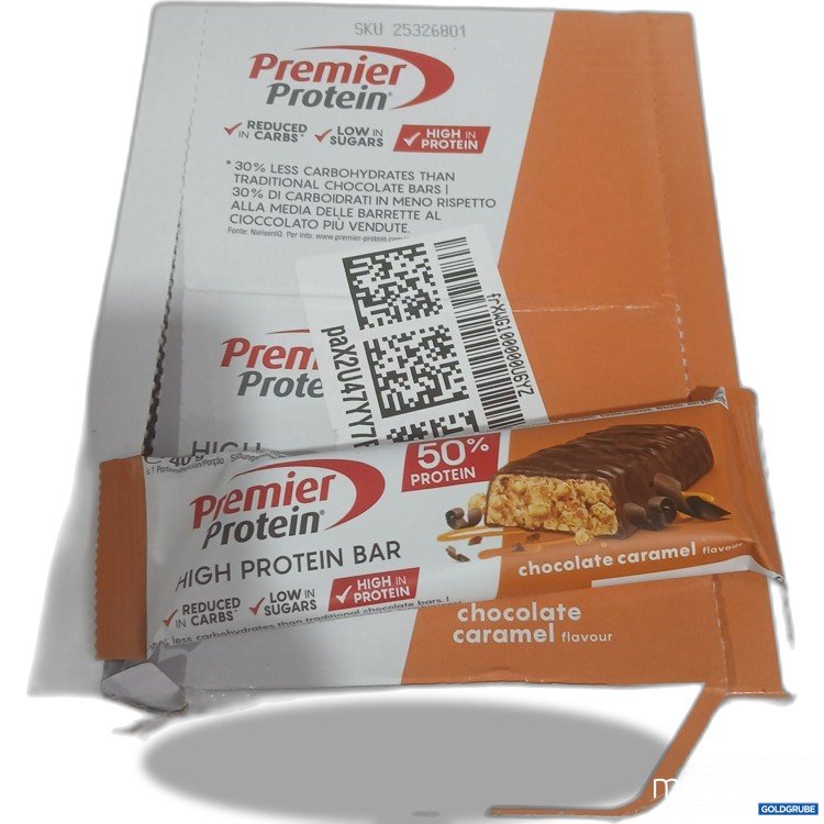 Artikel Nr. 996743 Artikel Nr. 996743: Premier Protein high Protein bar chocolate caramel 16x40g
