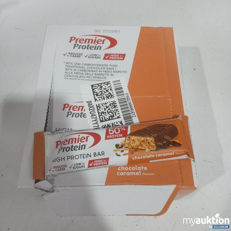 Artikel Nr. 996743 Artikel Nr. 996743: Premier Protein high Protein bar chocolate caramel 16x40g
