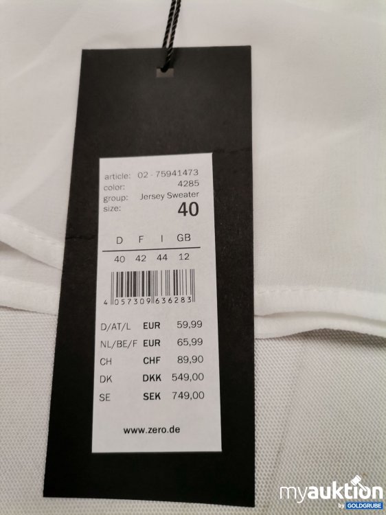 Artikel Nr. 434744: Zero Pullover 