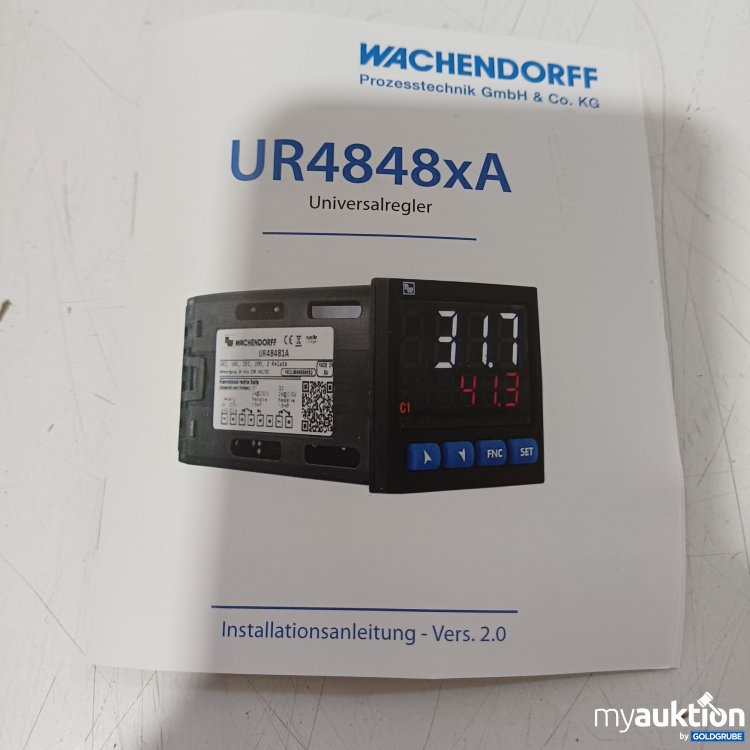 Artikel Nr. 446744 Artikel Nr. 446744: Wachendorff UR4848xA Universalregler