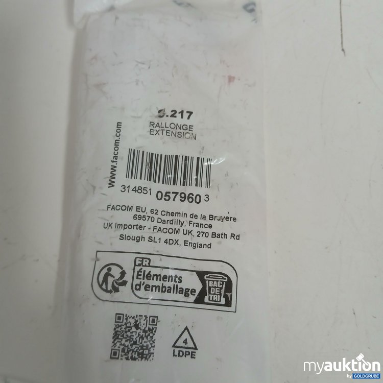 Artikel Nr. 875744: Facom 1/2 Verlängerung 500 mm S.217