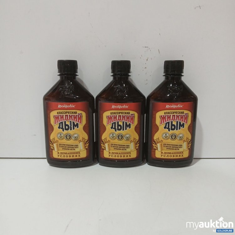 Artikel Nr. 970744: Kostrovok Flüssigrauch Extrakt 3×330ml