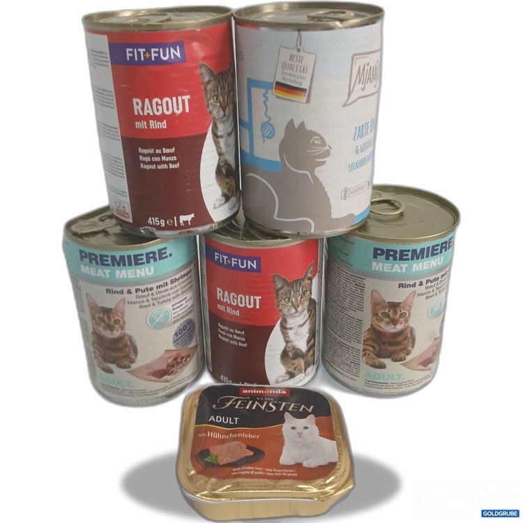 Artikel Nr. 987744: Diverses Katzenfutter 3x400g, 2x415g, 1x100g