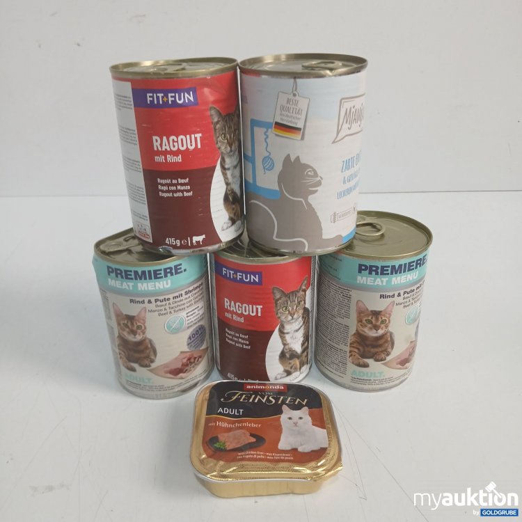 Artikel Nr. 987744: Diverses Katzenfutter 3x400g, 2x415g, 1x100g