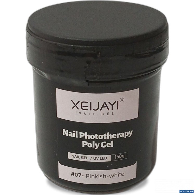 Artikel Nr. 443745: XEIJAYI Nail Phototherapy Poly Gel #07-Pink-Weiß 150g 