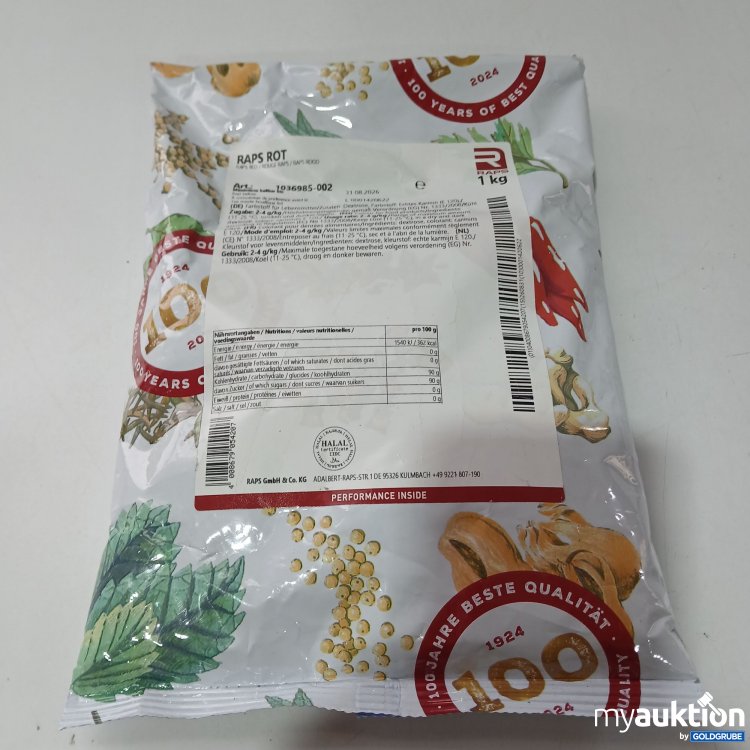 Artikel Nr. 518745: Raps Rot 1kg 
