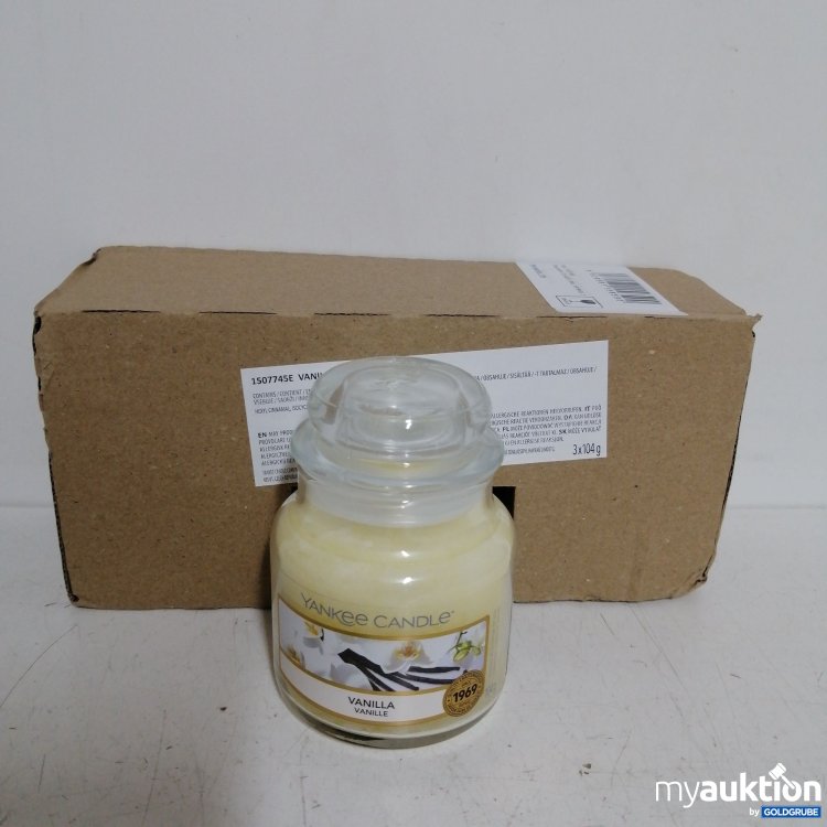 Artikel Nr. 720745: Yankee Candle Vanille-Duftkerze 104 g