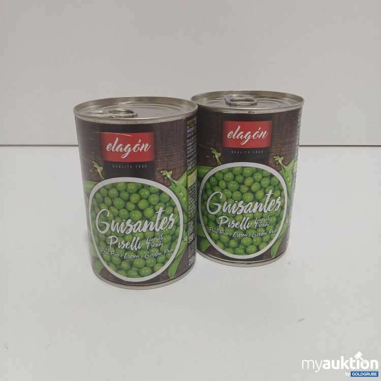 Artikel Nr. 834745 Artikel Nr. 834745: Elagon Garden Peas 2x390g