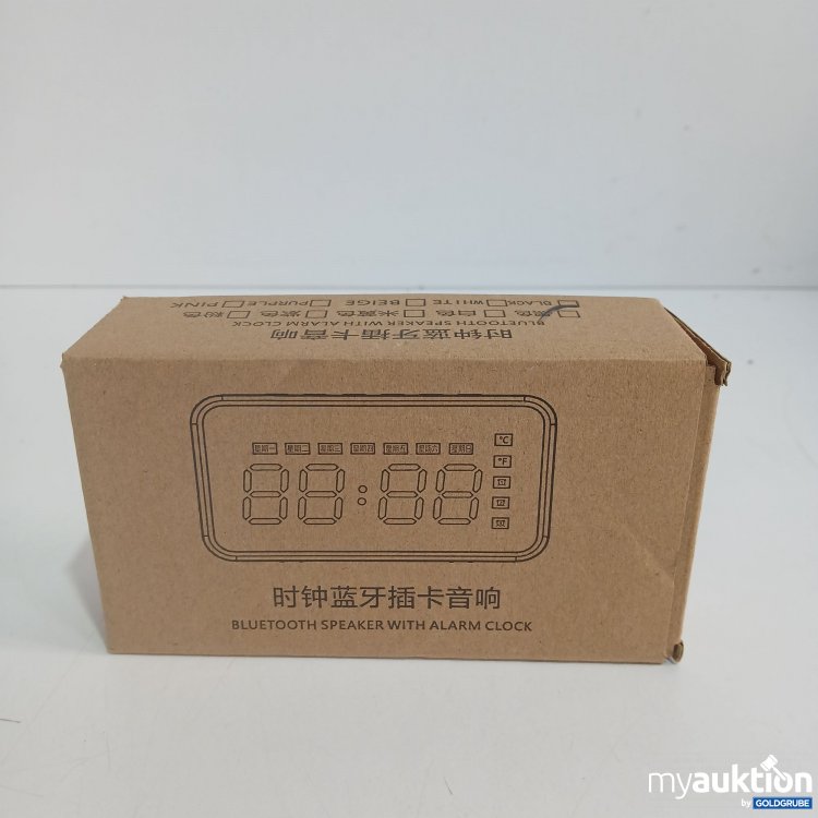 Artikel Nr. 846745: Bluetooth Speaker with Alarm Clock Black 