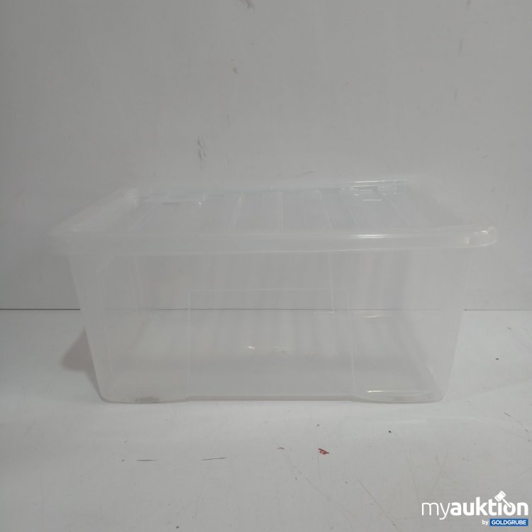 Artikel Nr. 941745: Aufbewahrungsbox transparent mit Deckel ca. 60x40x26cm (50L)
