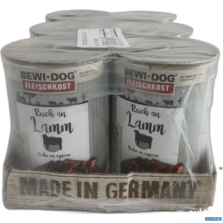 Artikel Nr. 973745: BEWI-DOG Fleischkost Reich an Lamm 6x400 g