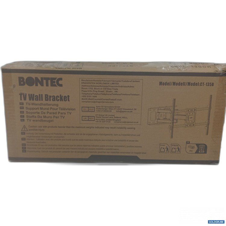 Artikel Nr. 997745 Artikel Nr. 997745: Bontec TV-Wandhalterung CT-135B