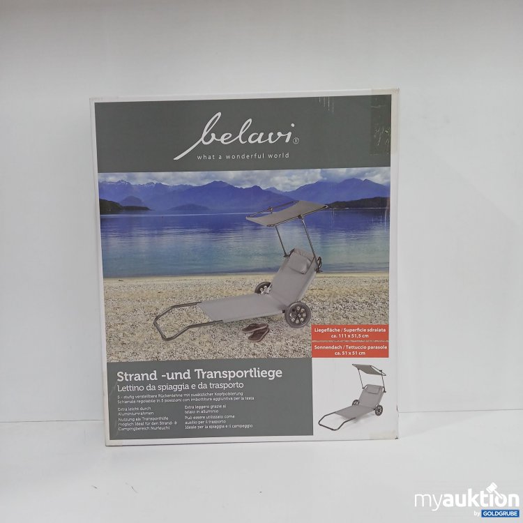 Artikel Nr. 359746 Artikel Nr. 359746: Belavi Strand und Transportliege 111x51,5cm
