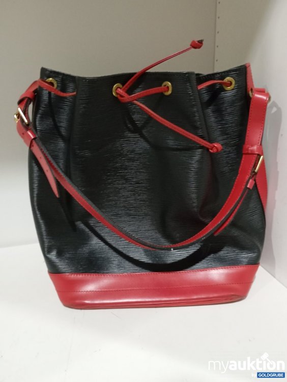 Artikel Nr. 469746 Artikel Nr. 469746: Schwarze Handtasche mit roten Details