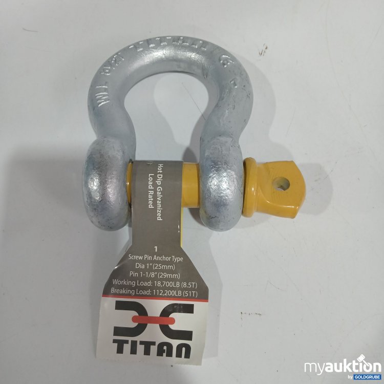 Artikel Nr. 820746 Artikel Nr. 820746: Titan Screw Pin Anchor Type Dia1"(25mm)