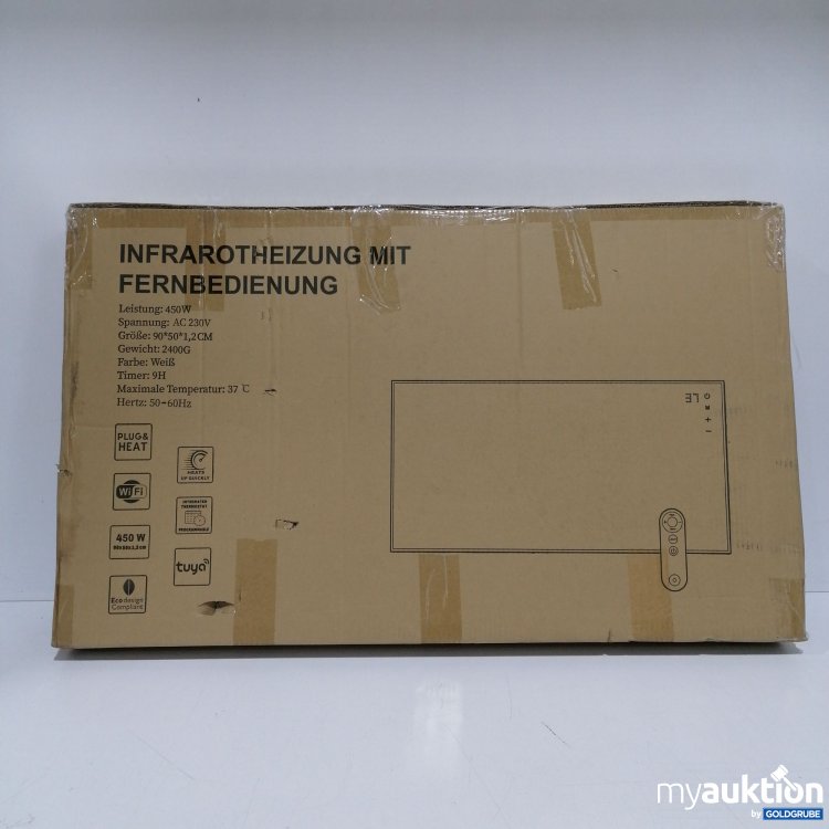 Artikel Nr. 835746 Artikel Nr. 835746: Infrarot Heizung mit Fernbedienung 450W
