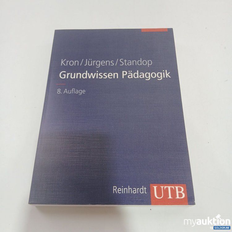 Artikel Nr. 845746 Artikel Nr. 845746: Kron/ Jürgens/ Standop Grundwissen Pädagogik 8.Auflage