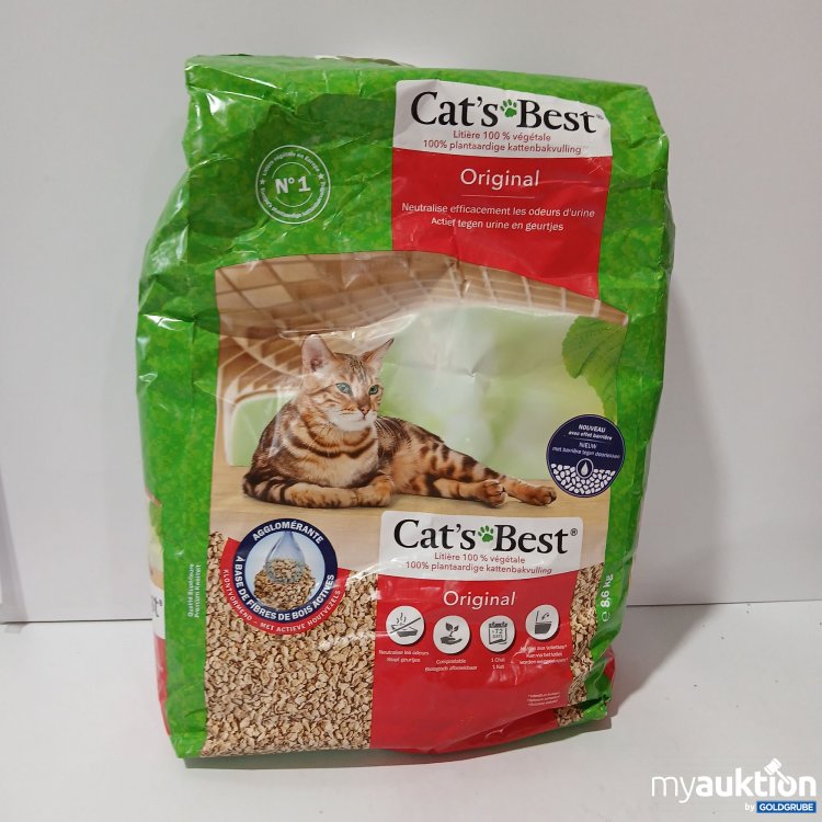 Artikel Nr. 850746: Cat's Best Original Katzenstreu 8.6kg 
