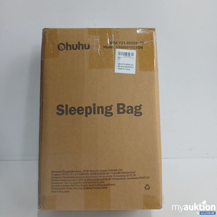 Artikel Nr. 867746 Artikel Nr. 867746: Ohuhu Sleeping Bag Y21-80500-15