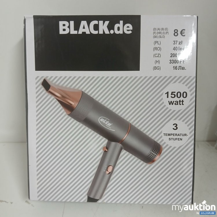Artikel Nr. 875746 Artikel Nr. 875746: Black Haartrockner 1500W