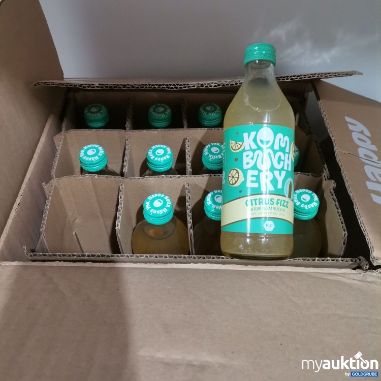 Artikel Nr. 886746: Happy Belly citrus fizz Kombucha 12x330ml