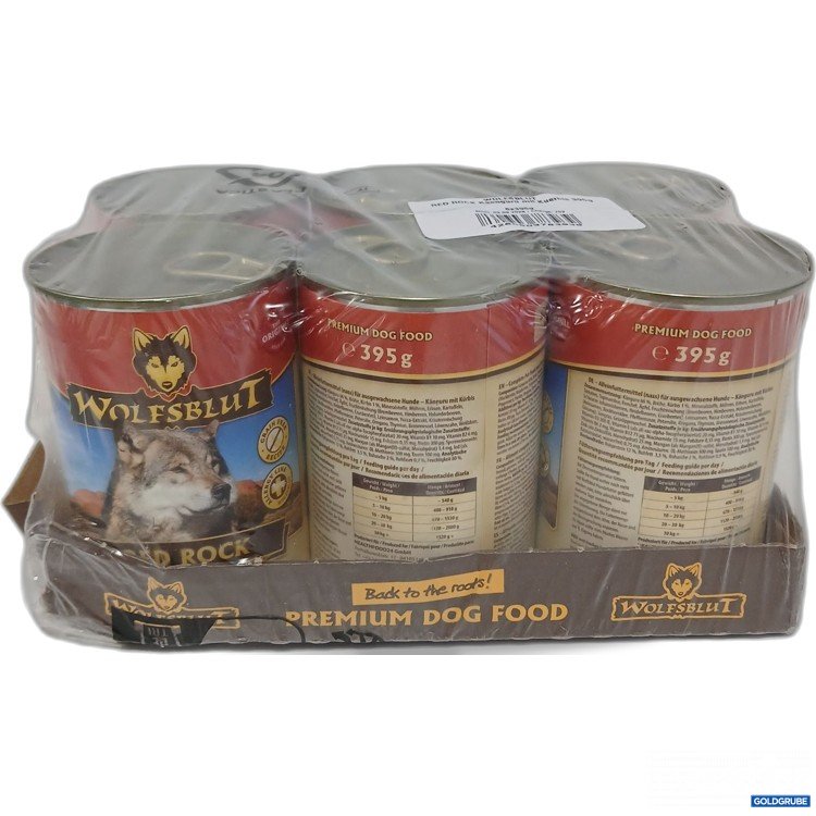 Artikel Nr. 896746: Wolfsblut Red Rock Känguru mit Kürbis 6x395g 