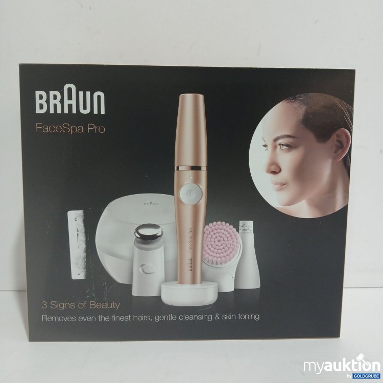 Artikel Nr. 904746: Braun FaceSpa Pro 3Sings of Beauty 