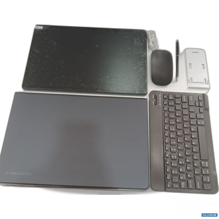 Artikel Nr. 959746: TECLAST Tablet T70 blau 8GB+256GB Case inkl. Tastendruck schwarz, Maus schwarz Heatset weiß Kugelschreiber mit Touch Funktion Case dunkelgrau  