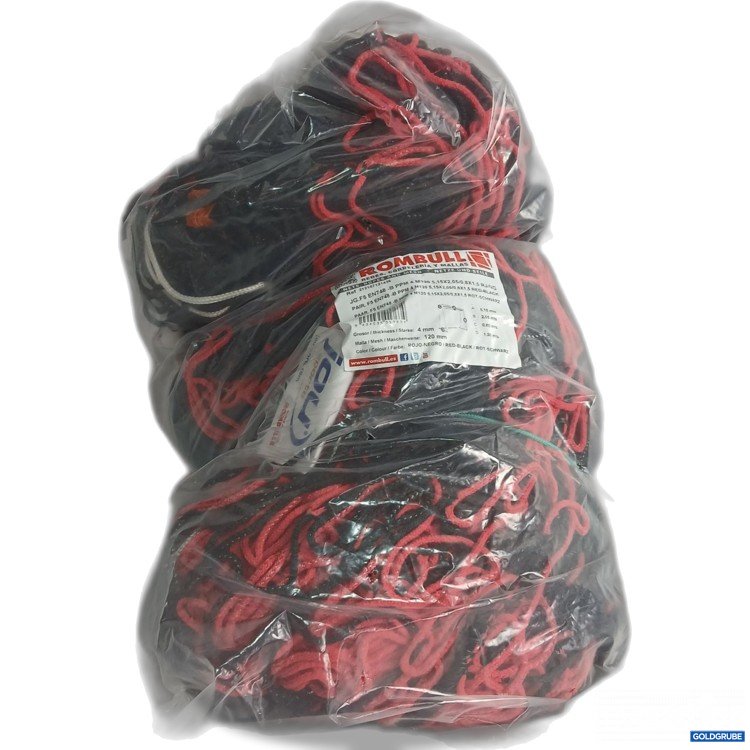 Artikel Nr. 969746: Rombull Tornetz Rojo-Negro rot-schwarz 4mm 120mm 