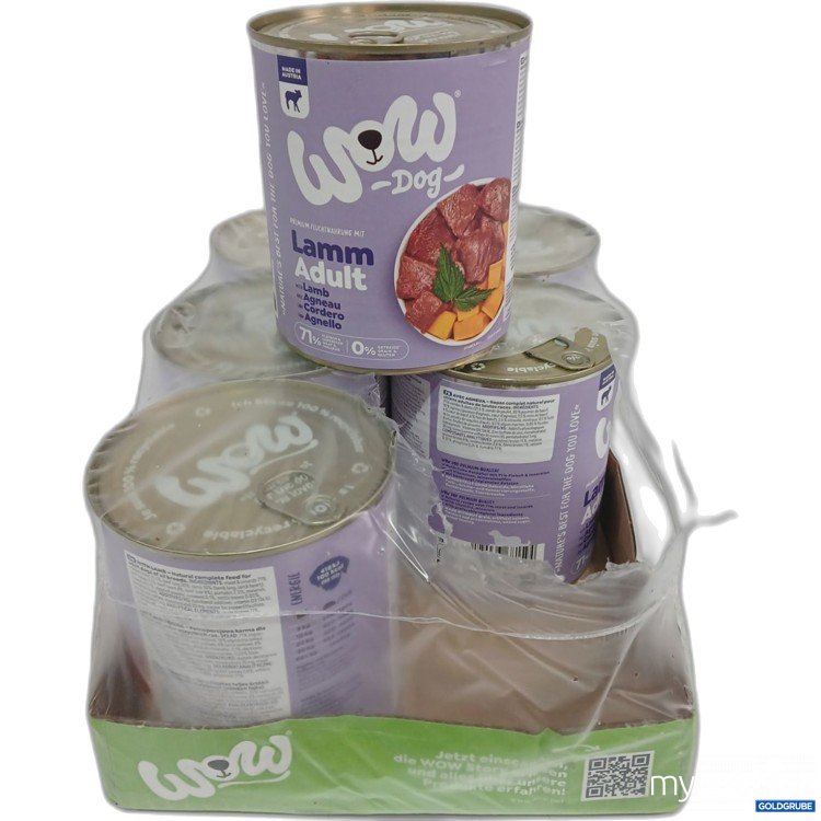Artikel Nr. 990746 Artikel Nr. 990746: WOW DOG Lamm Adult 6x je 800g