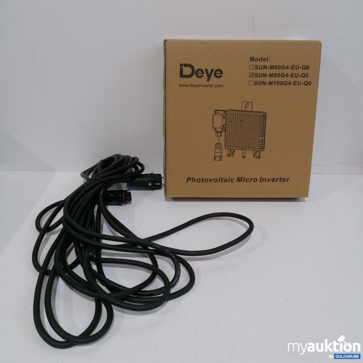 Artikel Nr. 437747: Deye SUN-M80G4-EU-Q0 Photovoltaik Mikro Inverter 